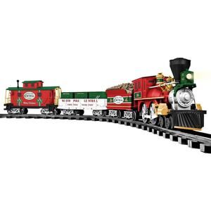 Lionel North Pole Central Ready-to-Play Freight Set, Battery-powered Model Train